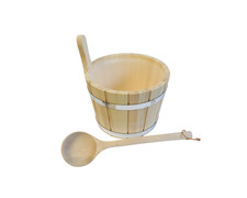 SET Sauna Aufgusskübel 5 L