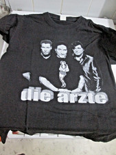 T-Shirt 2 xl -kleiner ausfallend-"Die Ärzte" 1990er Jahre ,schwarz/Weiß,Punk,Roc