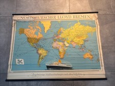 Karte Norddeutscher Lloyd