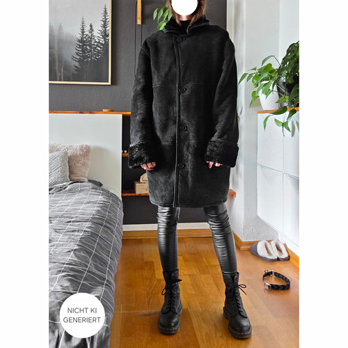 Echter shearling lammleder - echter,