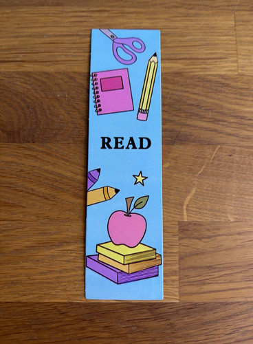 Lesezeichen bunt read bücher - bunt,