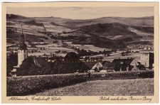 AK Postkarte Altlomnitz, Grafschaft Glatz Schlesien Blick nach Ranser Berg (P39)