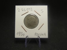 2 Zlote 1934 aus Polen Warsaw