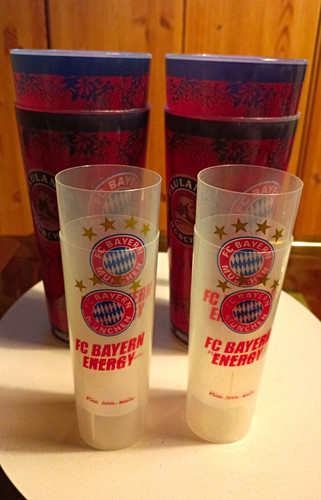 Bayern münchen becher - 8x,