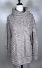 Aran Market Sz M Cable Knit