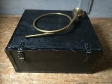 Holzkiste Truhe Transportbox Shabbylook Vintagelook Couchtisch Steampunk Schwarz