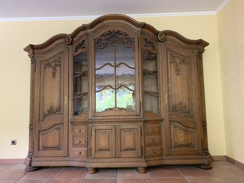 Massiver eichenschrank mit - massiver,