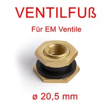Ventilfuß TR-SP2 für EM Reifen 1/2 Zoll 20 UNF O 20,5 mm Gewinde Baumaschinen 