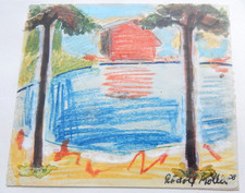 Aquarell 1938 RUDOLF MÖLLER 1881-1967 entartete Kunst Novembergruppe signiert