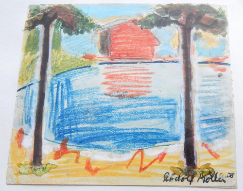 Aquarell 1938 rudolf - aquarell,