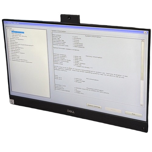 Dell optiplex 7480 - 7480, aio