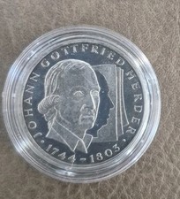 10 DM Münze BRD 1994 Johann Gottfried Herder