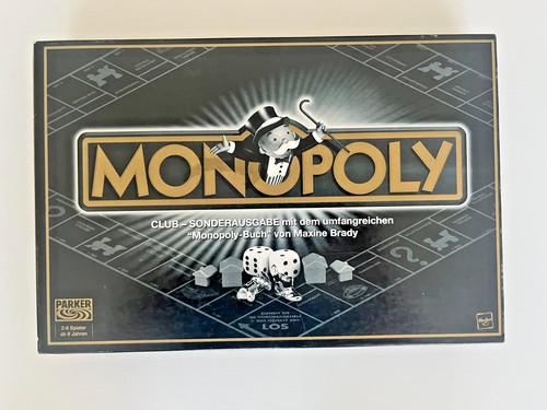 Monopoly club sonderausgabe - monopoly, club-sonderausgabe