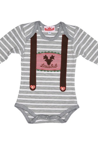 Eisenherz baby trachten body - eisenherz,