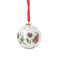 Hutschenreuther Sammelserie Weihnachtslied 2025 Porzellankugel 6 cm Alle Jahre