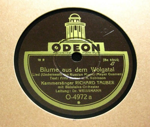 Richard tauber blume - blume, dem