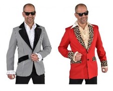 Sakko Disco Jacke Anzug Kostüm Boogie Jacket Party Woogie 50er Jahre Rock`n Roll