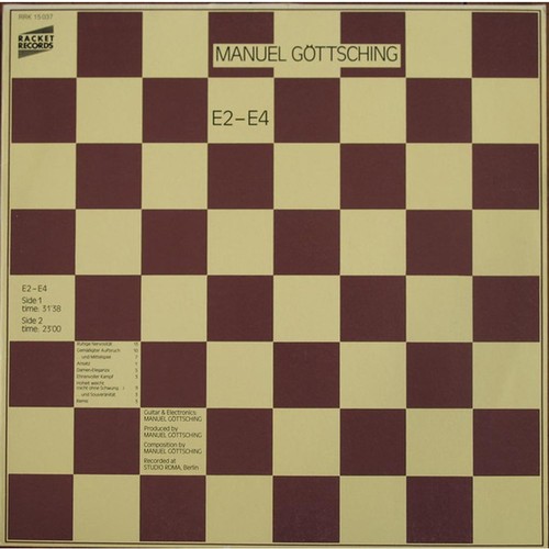 Manuel göttsching e2 - manuel,