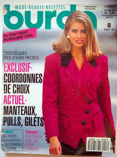 Burda 1992 - burda, 08/1992