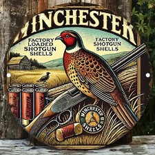 Blechschild rund Winchester