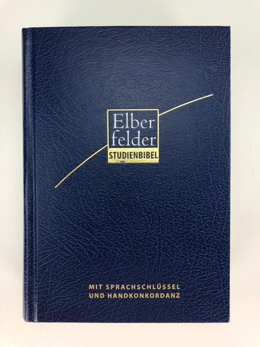 Elberfelder studienbibel - studienbibel,