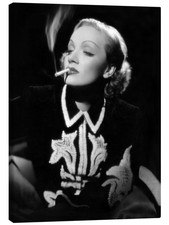 Leinwandbild marlene dietrich - leinwandbild,