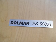 Original Aufkleber Dolmar PS 6000i (980114257)