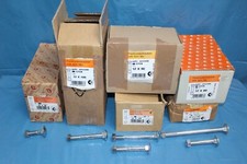 ca 130 Stk M12 Dresselhaus Flachrundschrauben Schlossschraube DIN 603 12x50 -180