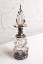 Parfumflakon orientalisch Miniatur Glas Parfum Flakon Fläschchen Gold alt?