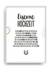 Geschenk Karte EISERNE