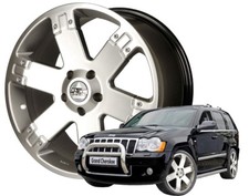 6x Alufelgen 9x22 passend für