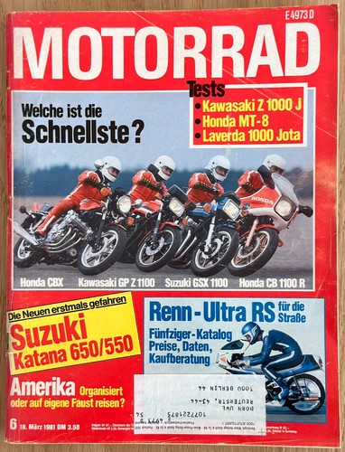 Motorrad magazin heft - heft, nr.6