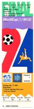 Ticket WM 1994 FINALE #52 Brasilien - Italien !!!