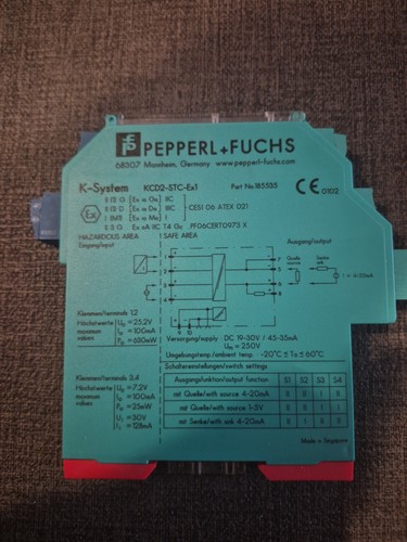 Pepperl fuchs kcd2 stc - pepperl+fuchs, kcd2-stc-ex1
