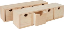 VBS 2er-Pack Schubladenbox mit