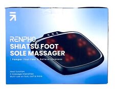 Renpho RF-FM062 Foot Massager Shiatsu Fußmassagegerät mit Kneten Rollen & Wärme