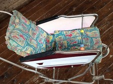 Sport Puppenwagen Puppenkarre Karre klappbar ca. der 70 er Jahre VINTAGE *