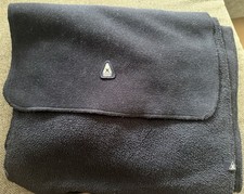 Gaastra Schal•blau•1,80m Länge Fleece-kaum getragen