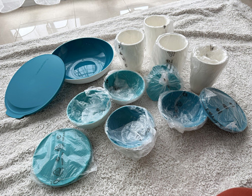 Tupperware schüssel set rund - tupperware, schüssel-set