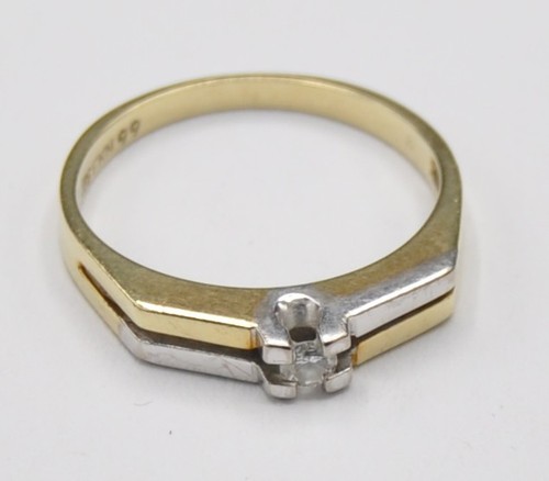 Color ring solitär - color, diamant