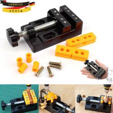Haltbare Mini-Flachklemme Tischbacke Tischbohrmaschine Schraubstock Öffnung Neu