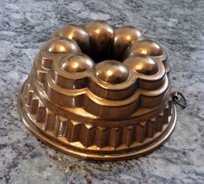 Backform rund aus Kupfer