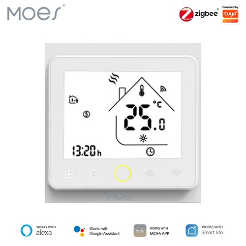 Moes zigbee smart thermostat - smart,