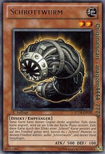 YU-GI-OH, SCHROTTWURM, Rare, STOR-DE029, 1.Auflage