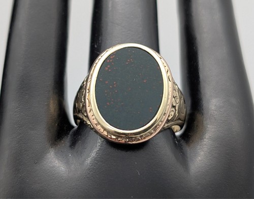 Heliotrop siegelring ring - siegelring,