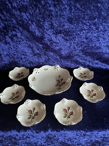 Rosenthal moosrose schale mit - schale,