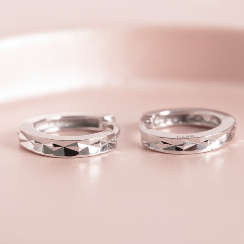 Creolen stellring silber - creolen,