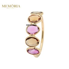 18k Massiv Gelbgold Regenbogen