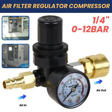 1/4 Druckregler Druckluft Druckminderer Druckregulierung Kompressor Druck Regler