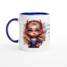 Keramik Tasse mit Engel Motiv – Geschenkidee für Frauen, Familie & Kollegen